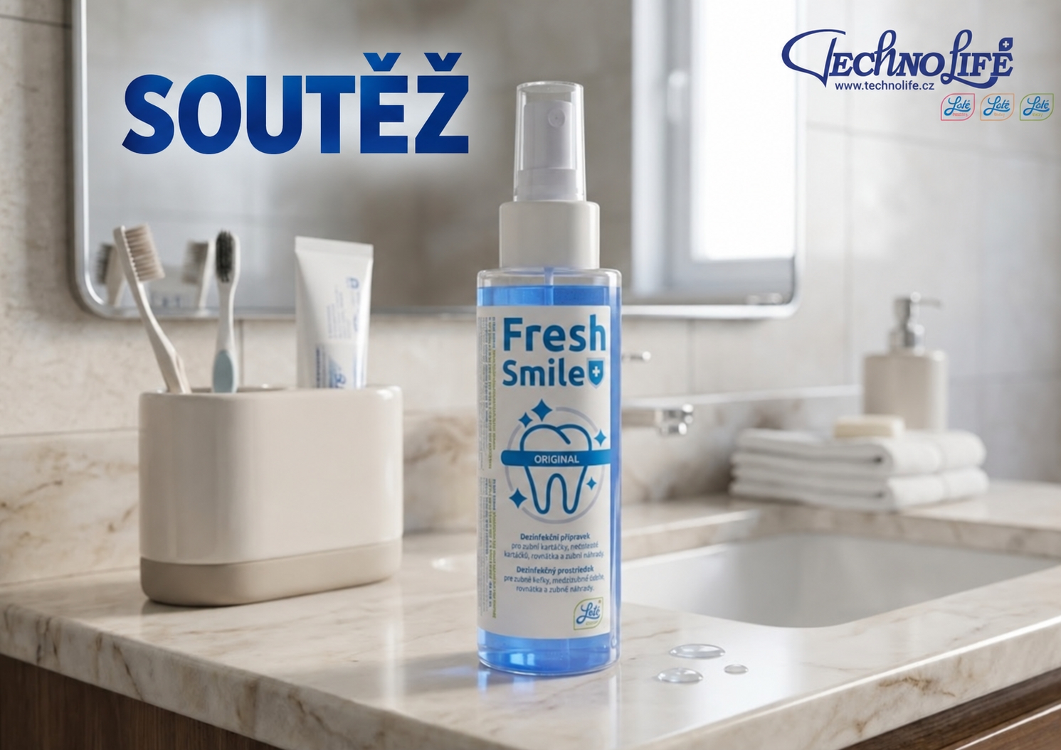Soutěžte s Fresh Smile: Ve hře je elektrická koloběžka Sencor i další hodnotné ceny