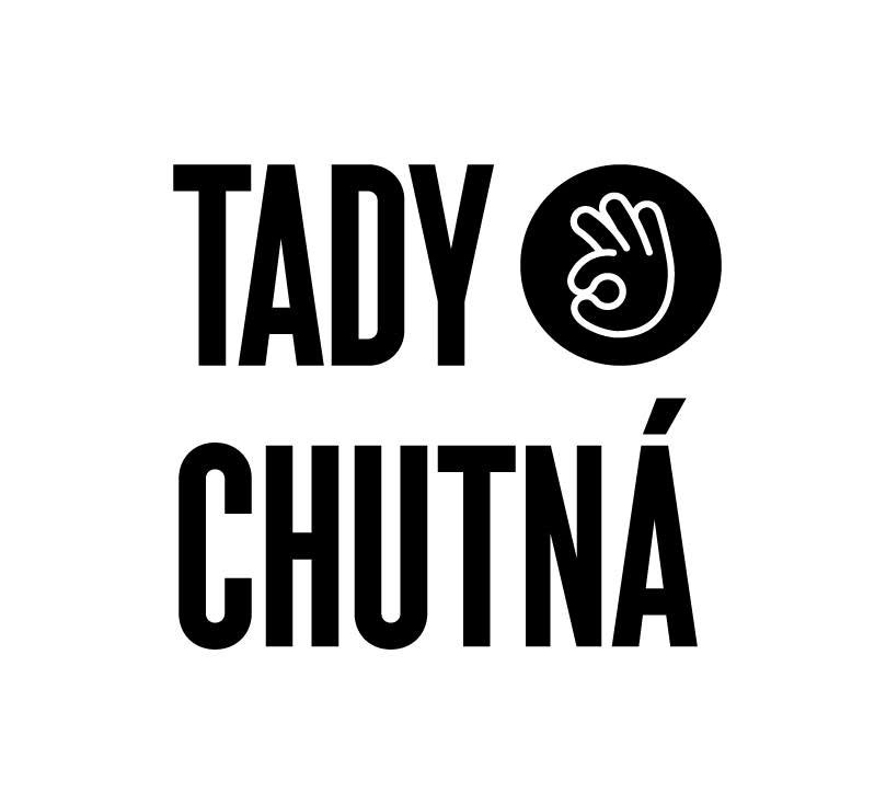 Logo gastronomického konceptu TADY CHUTNÁ